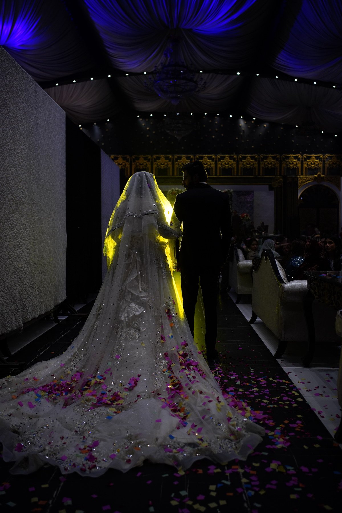Wedding dress walima macsi arabic style