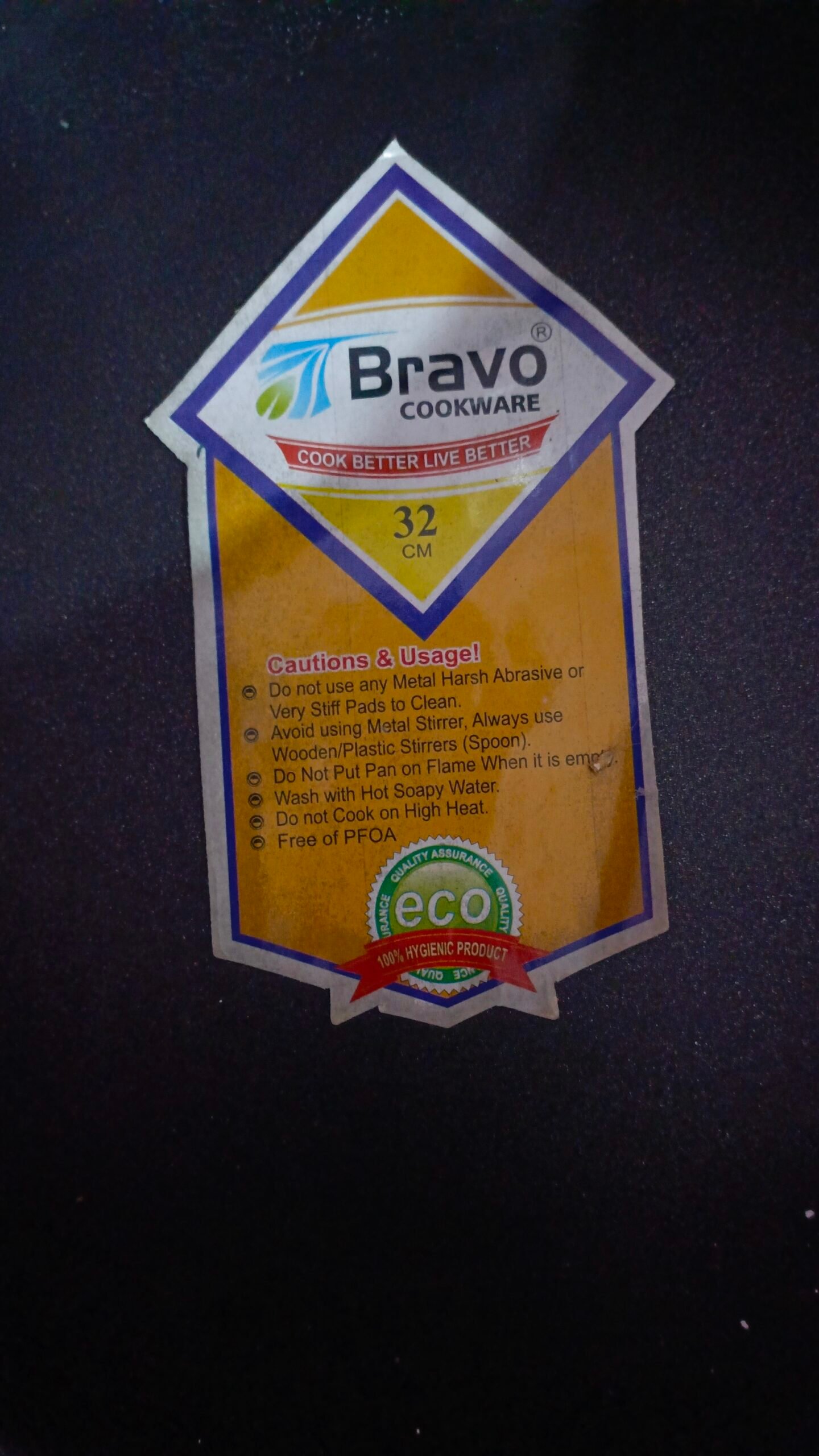 bravo Brand New Non-Stick Cookware Set – Pots, Saucepan