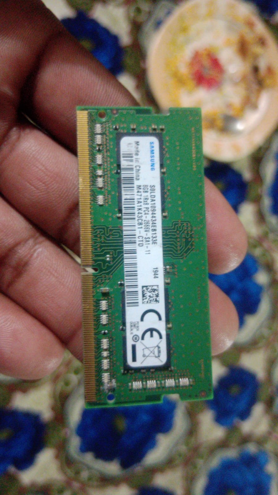 We have DDR4 RAM