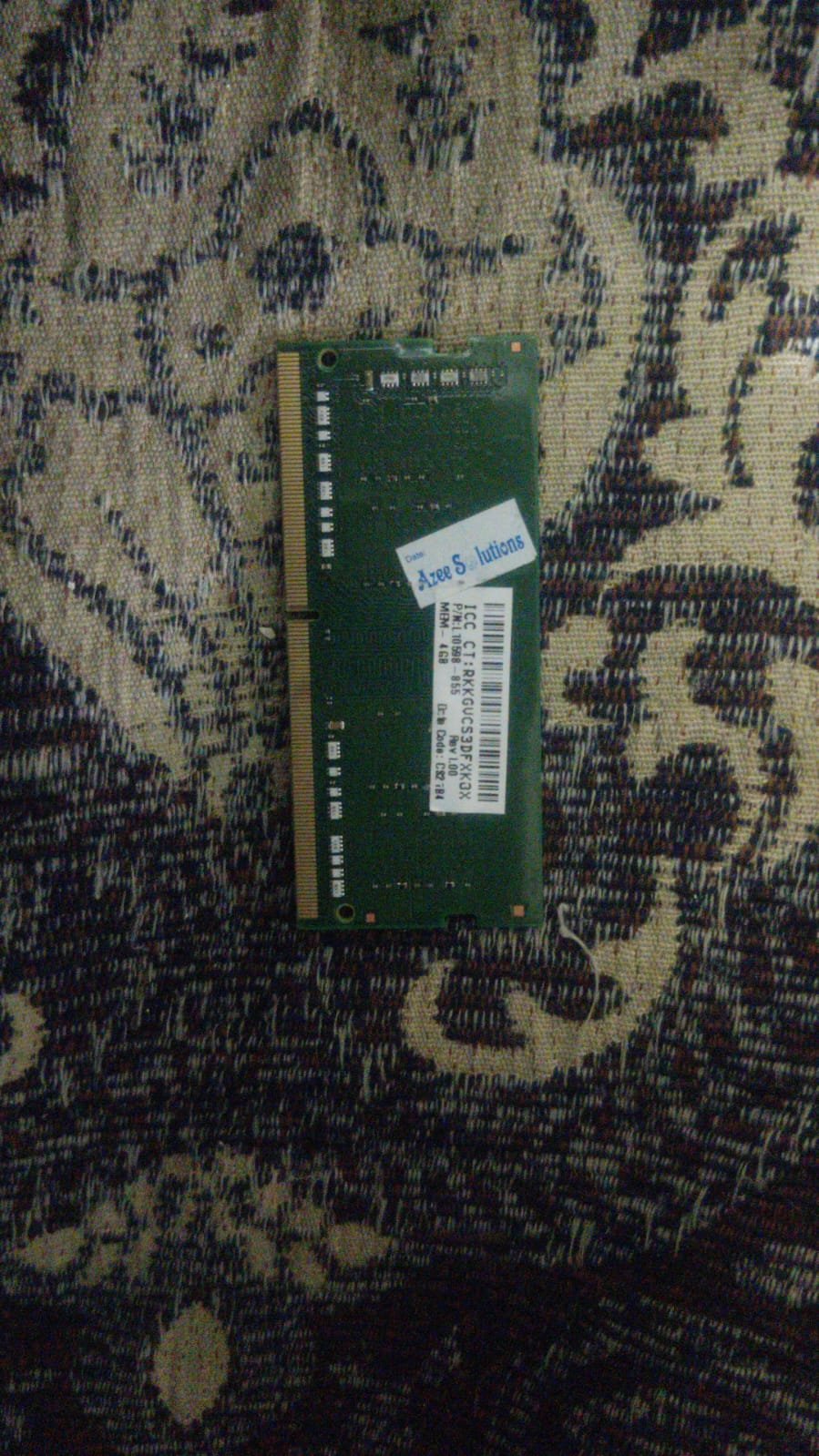 We have DDR4 RAM