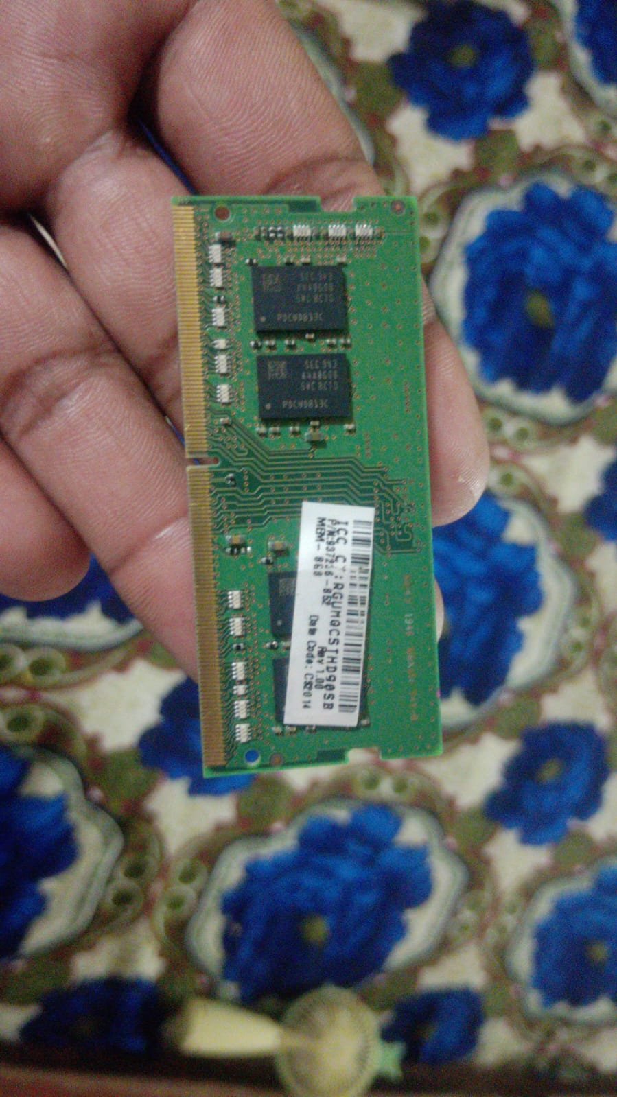 We have DDR4 RAM