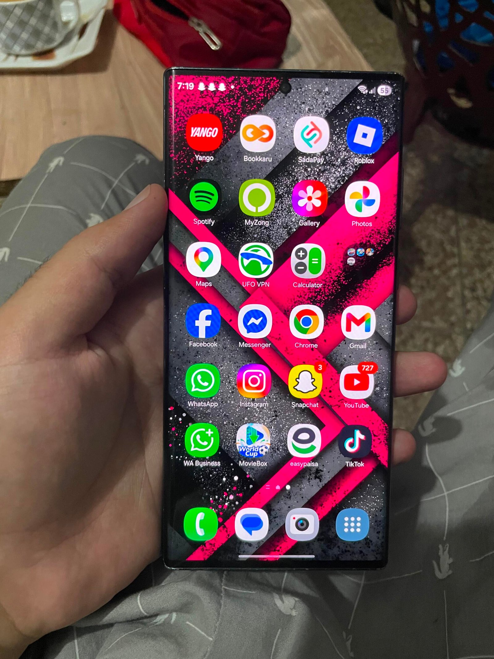 Samsung S22 ultra nonpta sim time ha 8 128