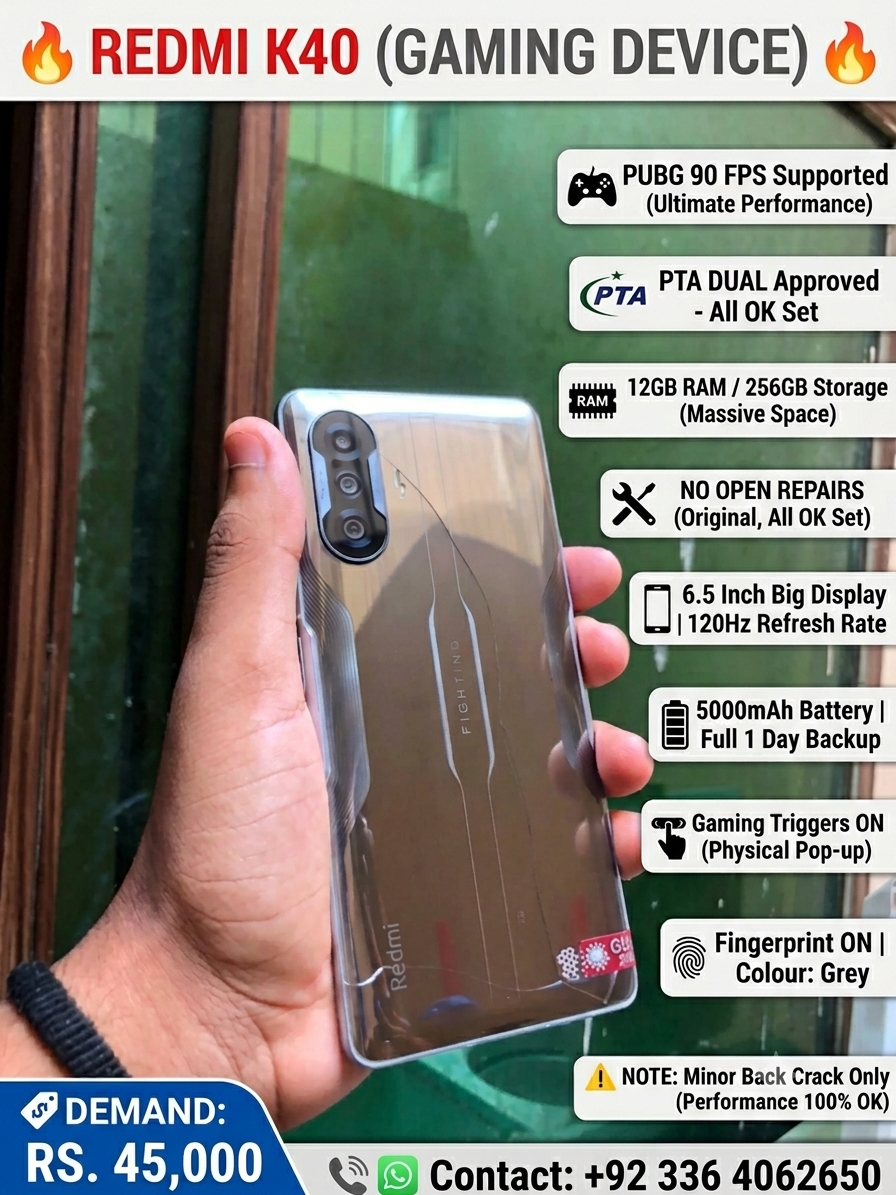 REDMI K40 GAMING