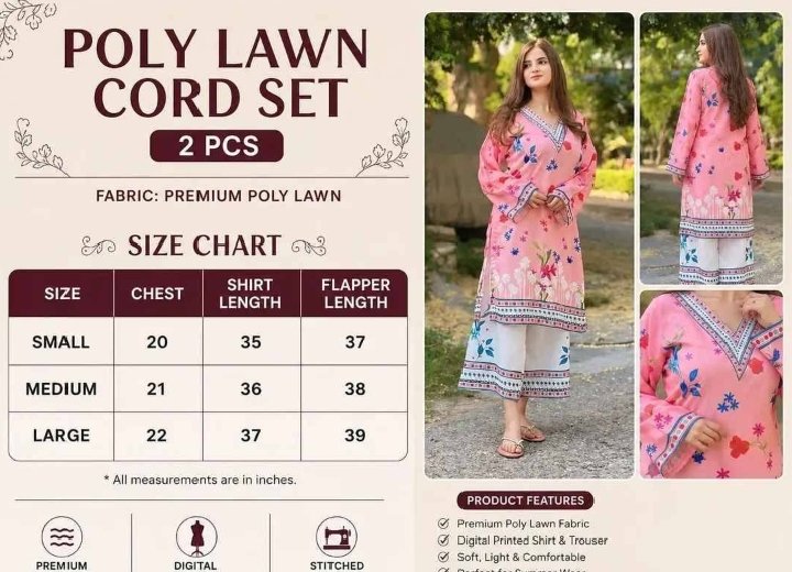 Fabric: Lawn • Pattern: Printed