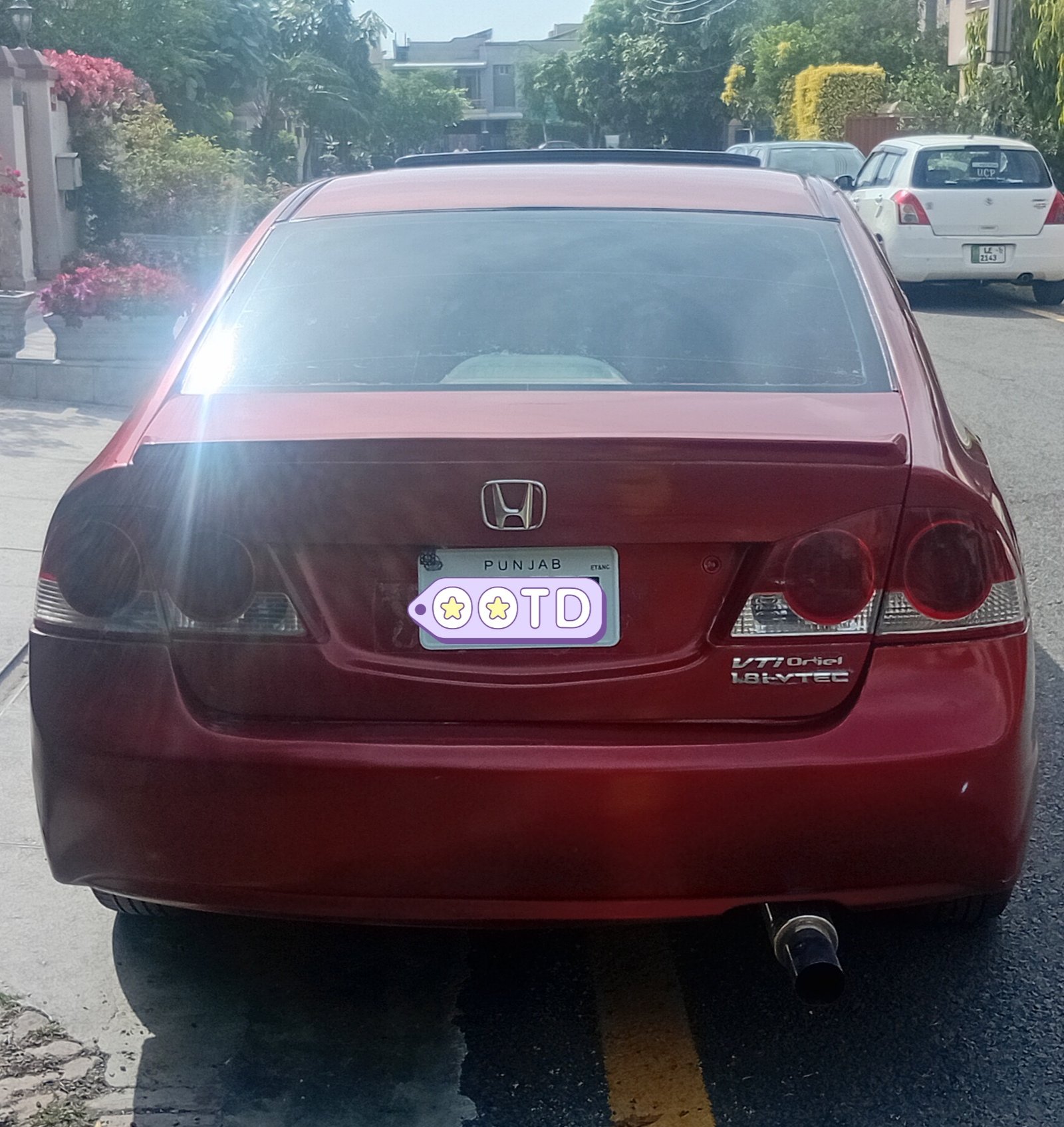 Honda civic vti oreal prosmatic