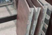 Wooden Double Bed without mattress.