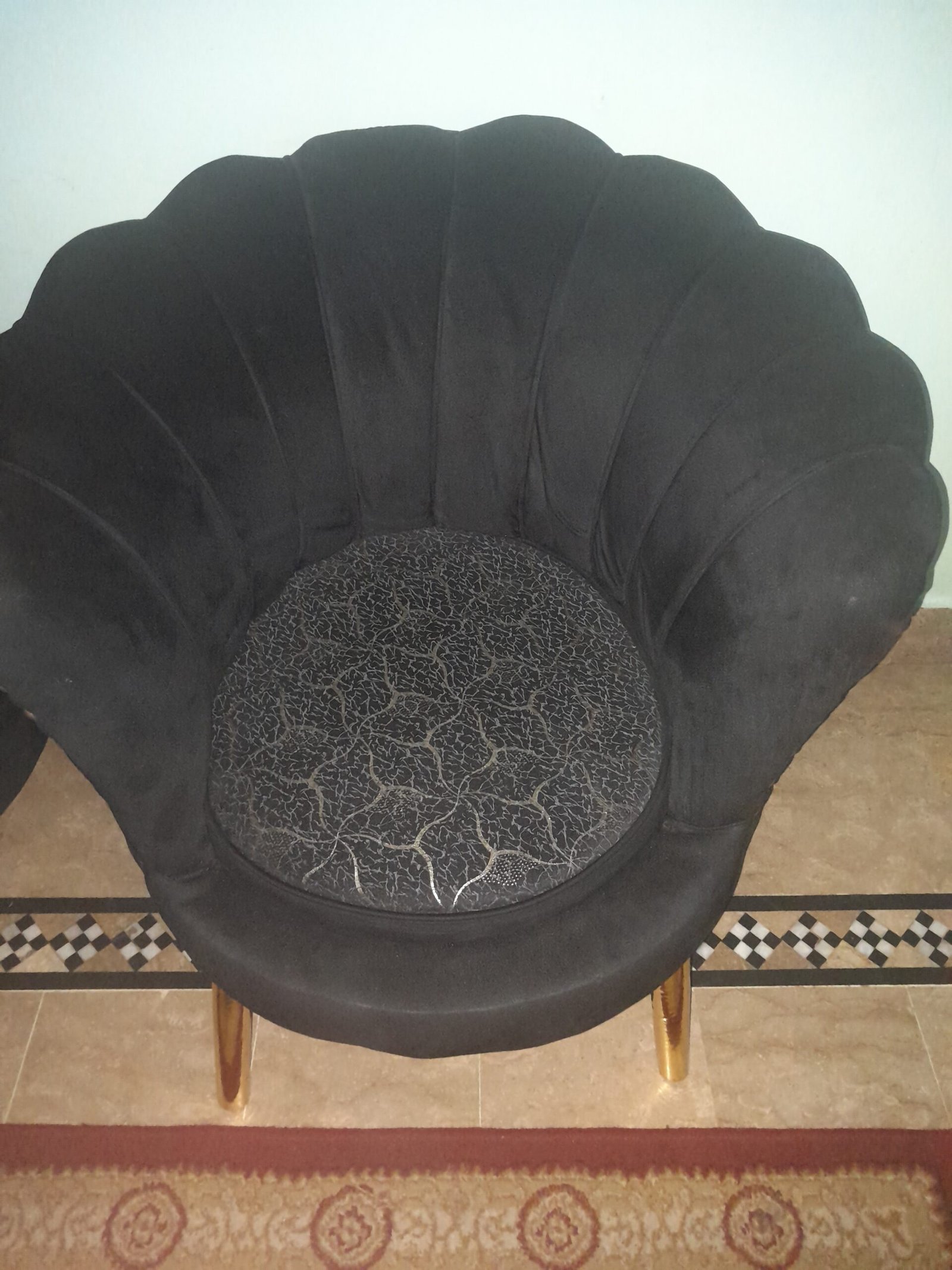 2 seater sofa set with coffee table.