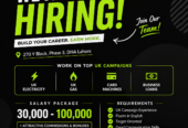 Hiring! Male & Female | UK Energy | 30K–100K | 03297530292