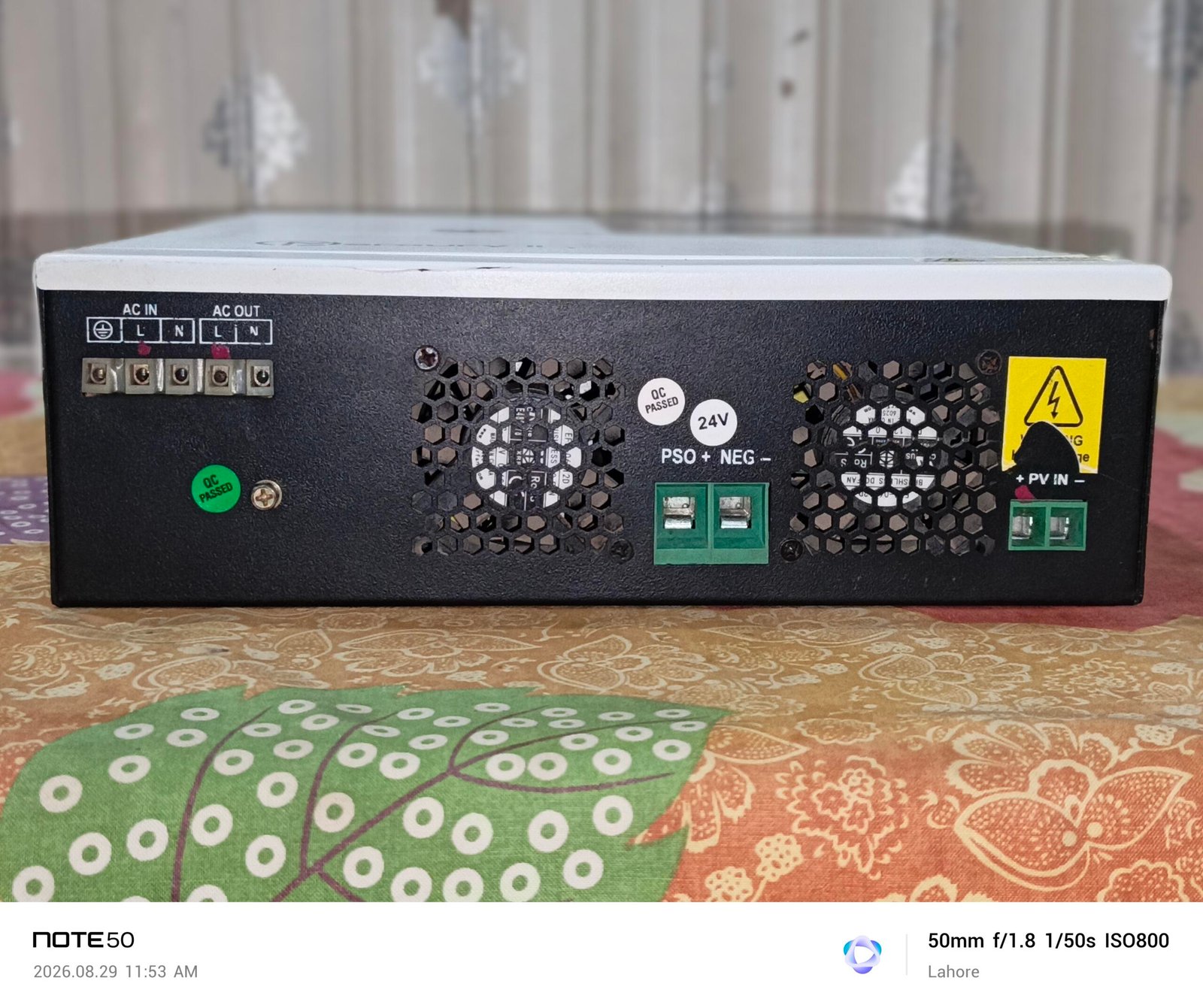 Galaxy Mercury || 2.5 kw , pv 3000 “inverter”