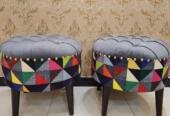 Setty set with 2 Ottoman chairs 𝗗𝗘𝗧𝗔𝗜𝗟𝗦 & 𝗖𝗢𝗡𝗧𝗔