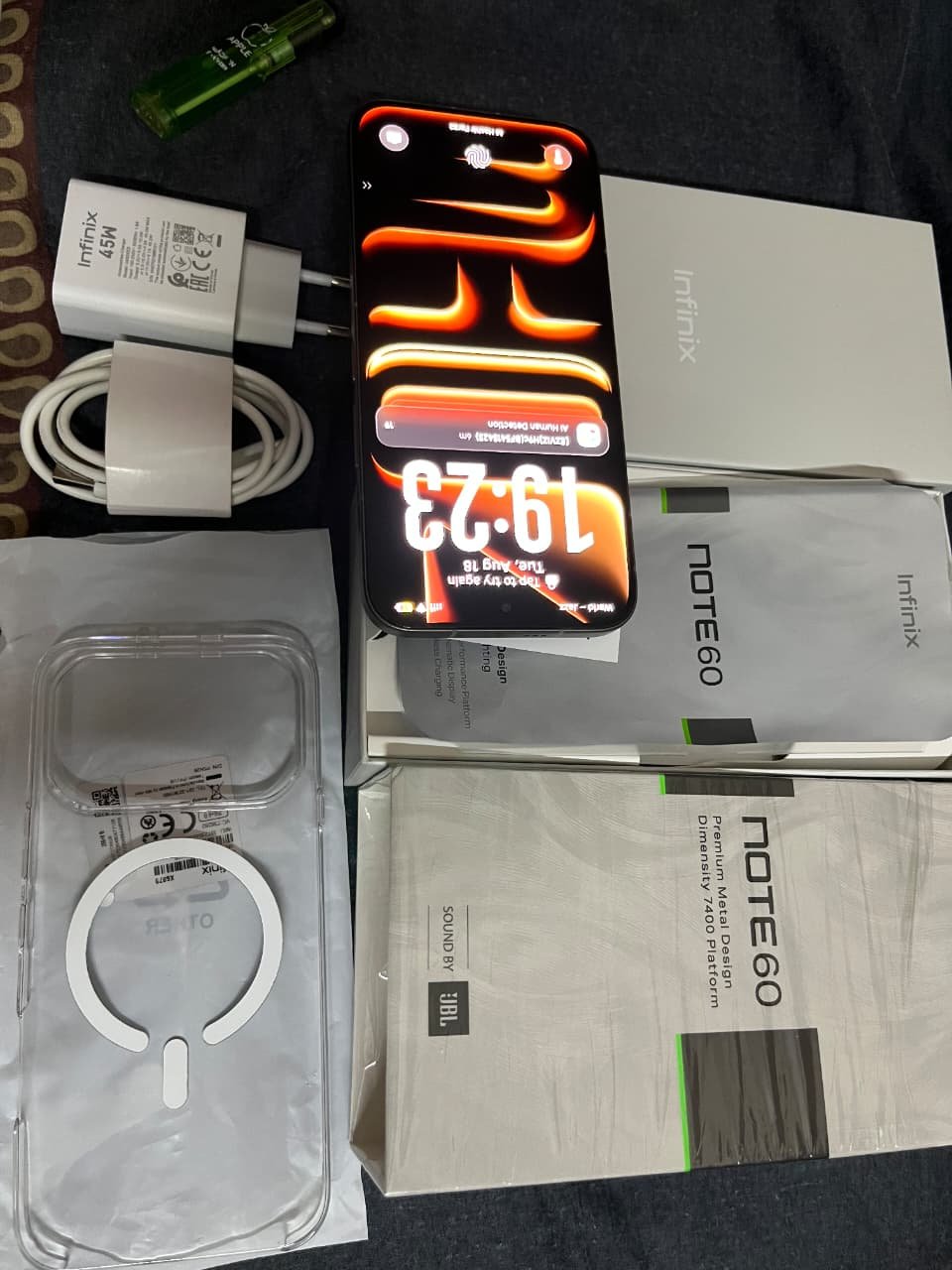Infinix Note 60 5G brand new condition