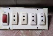 Switch socket with connection serious board 1) more
