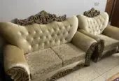 7 seater Full sofa set wooden material