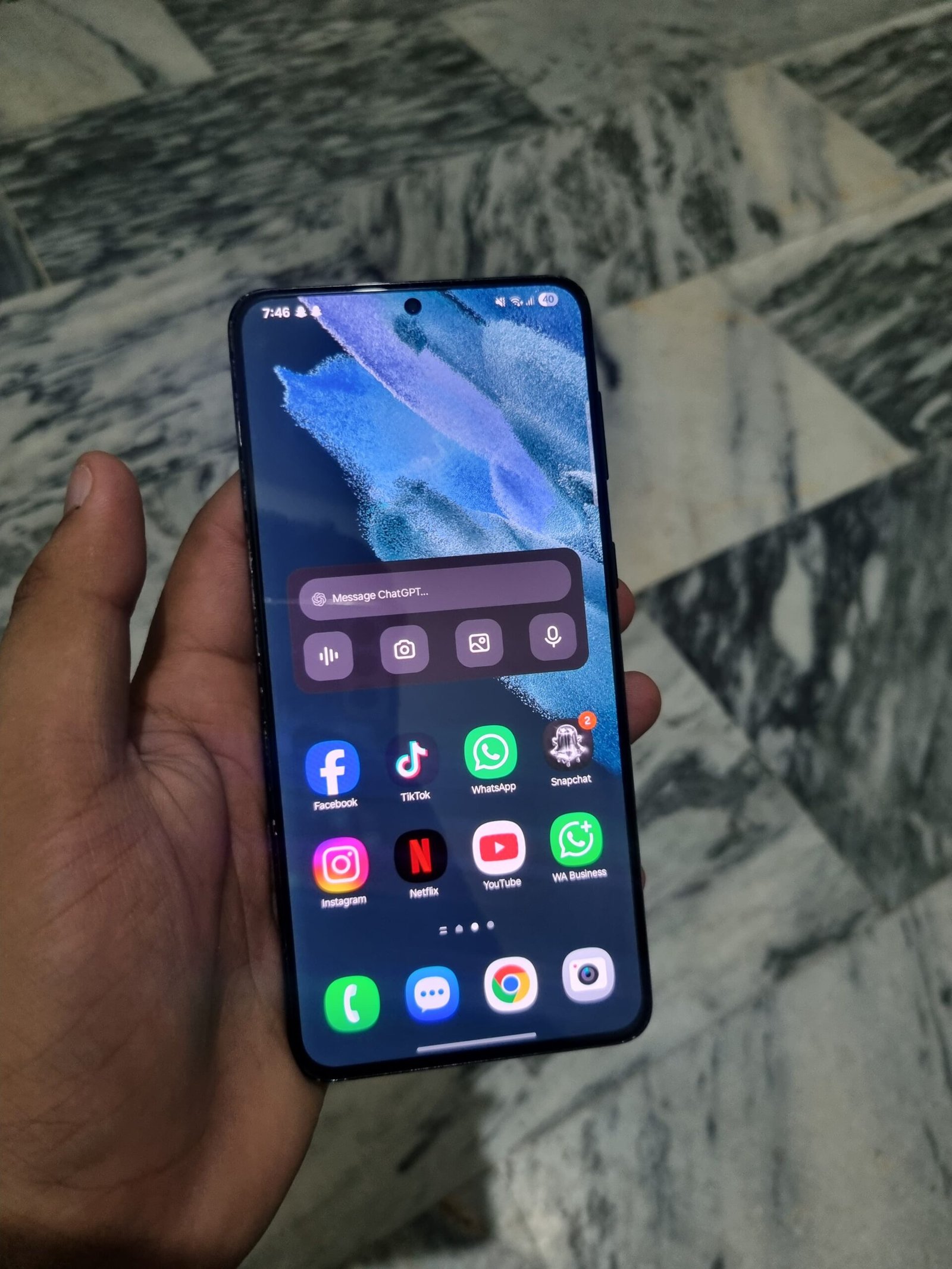 Samsung s21plus 128 GB pta
