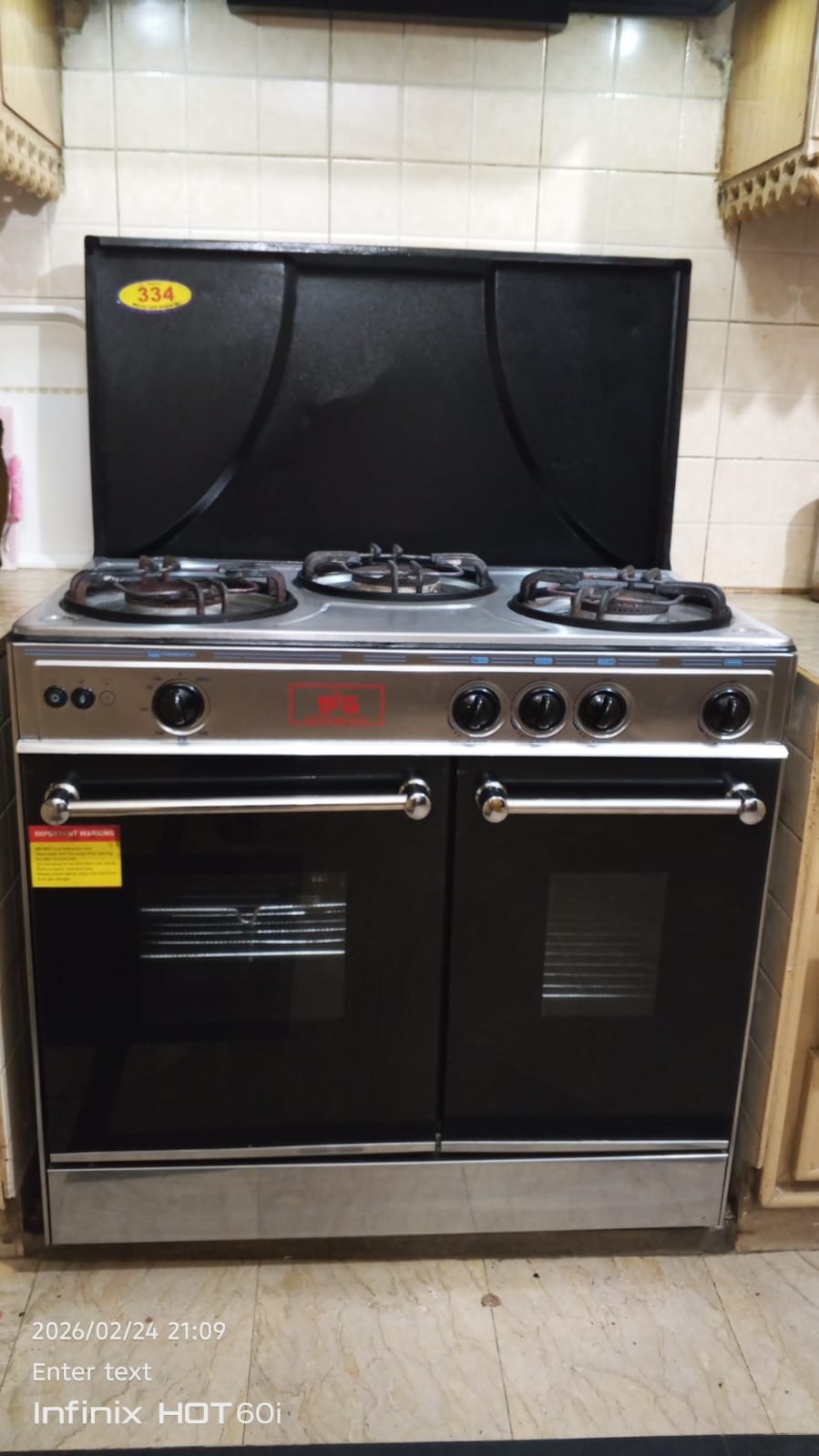 Selling stove with oven Brand Name SG