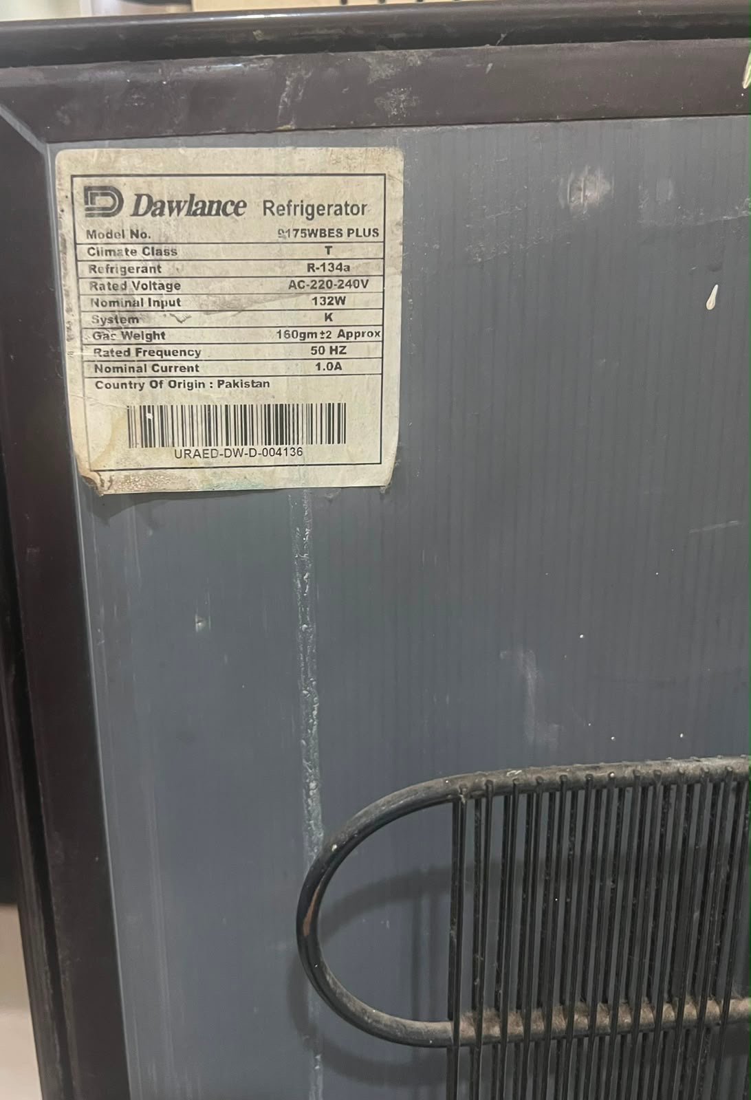 Dawlance Refrigerator for sale