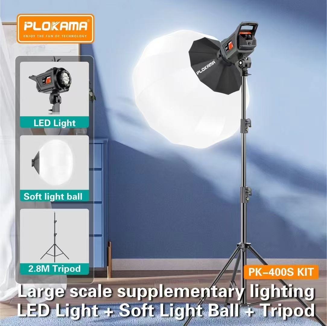 *Plokama PK-400s Video Light Kit for Professional Photograph