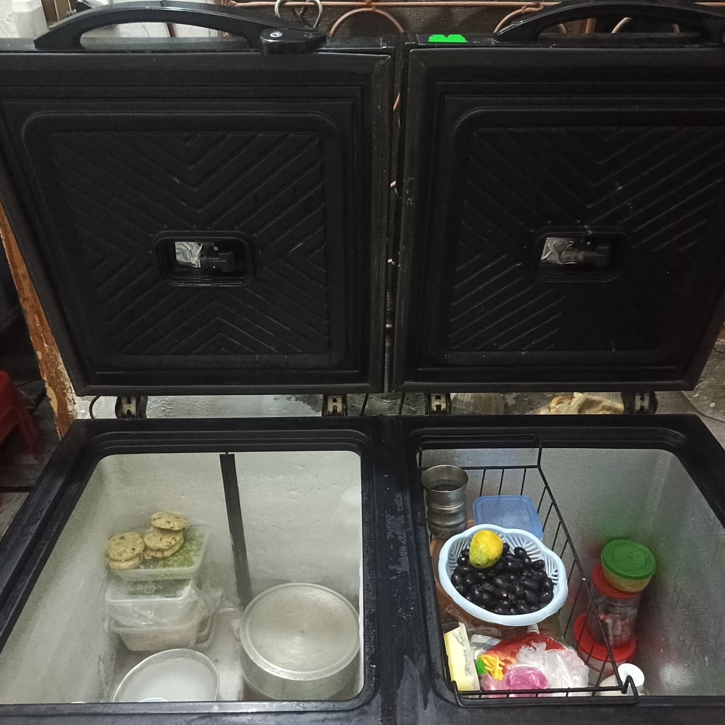 Deep freezer fridge – double door frige – freezer – freeg