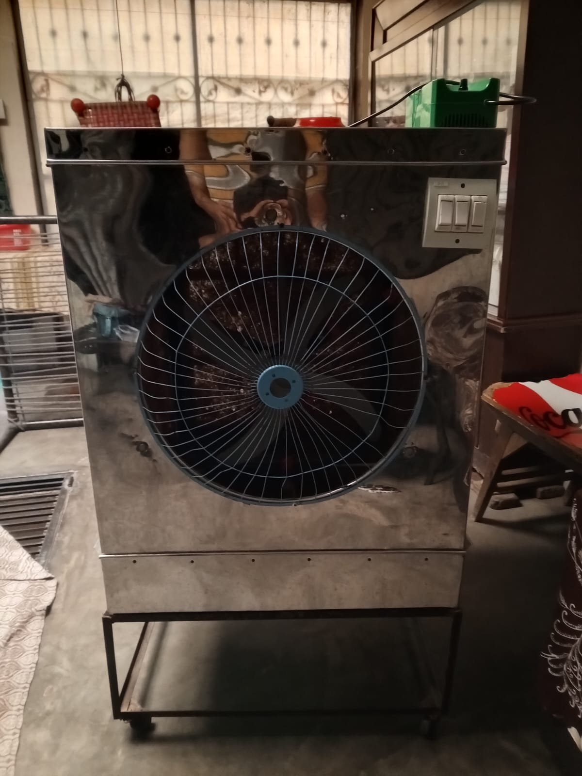 12 volt A.c D.c steel boday air coolar