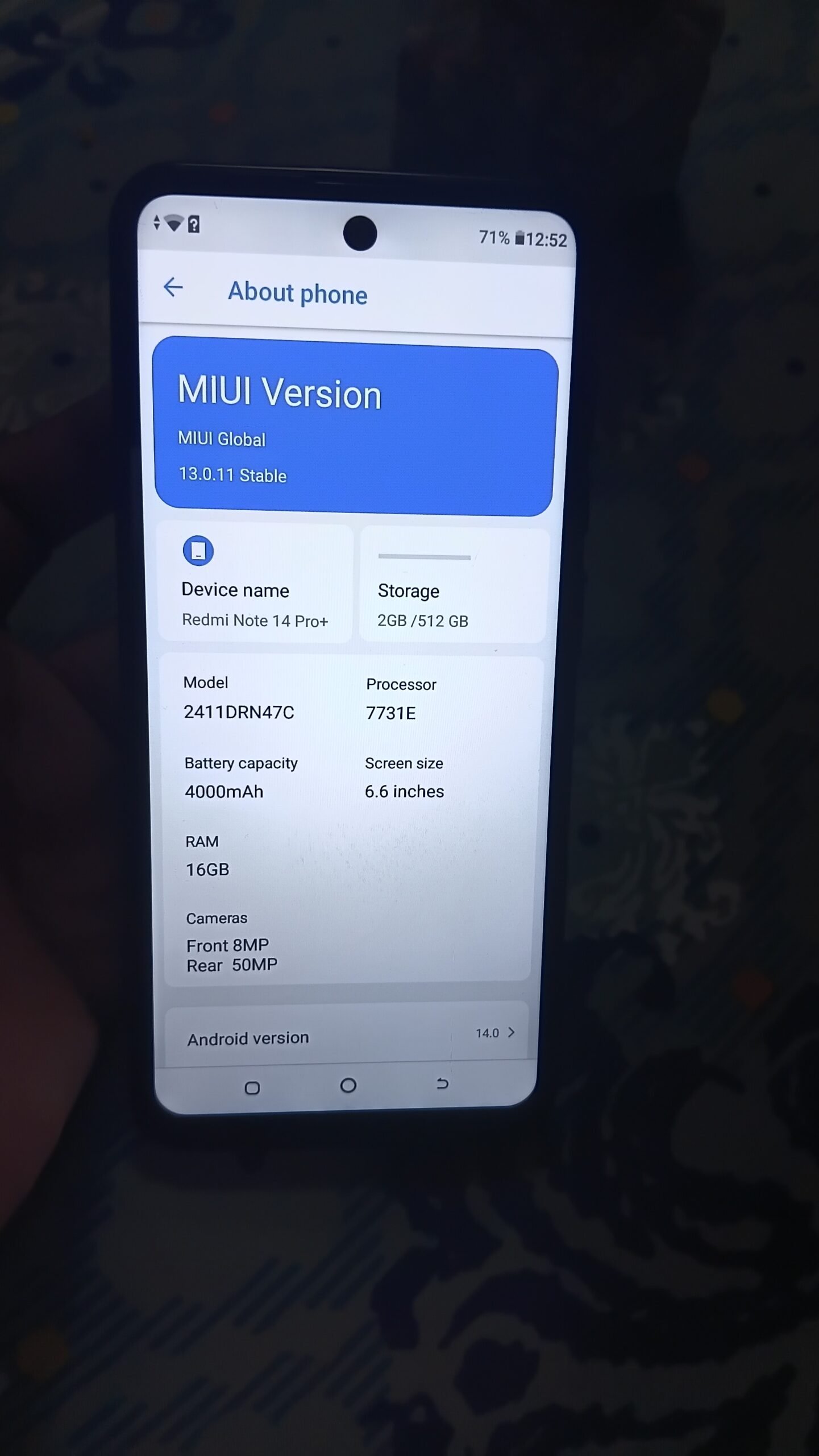 Redmi copy mobile q