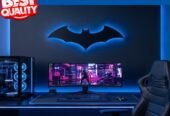 3D Batman LED Wall Art for Bedroom & Kids Room 2 colors
