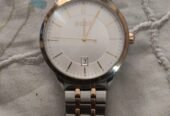 Hugo Boss watch two tone silver and rose gold