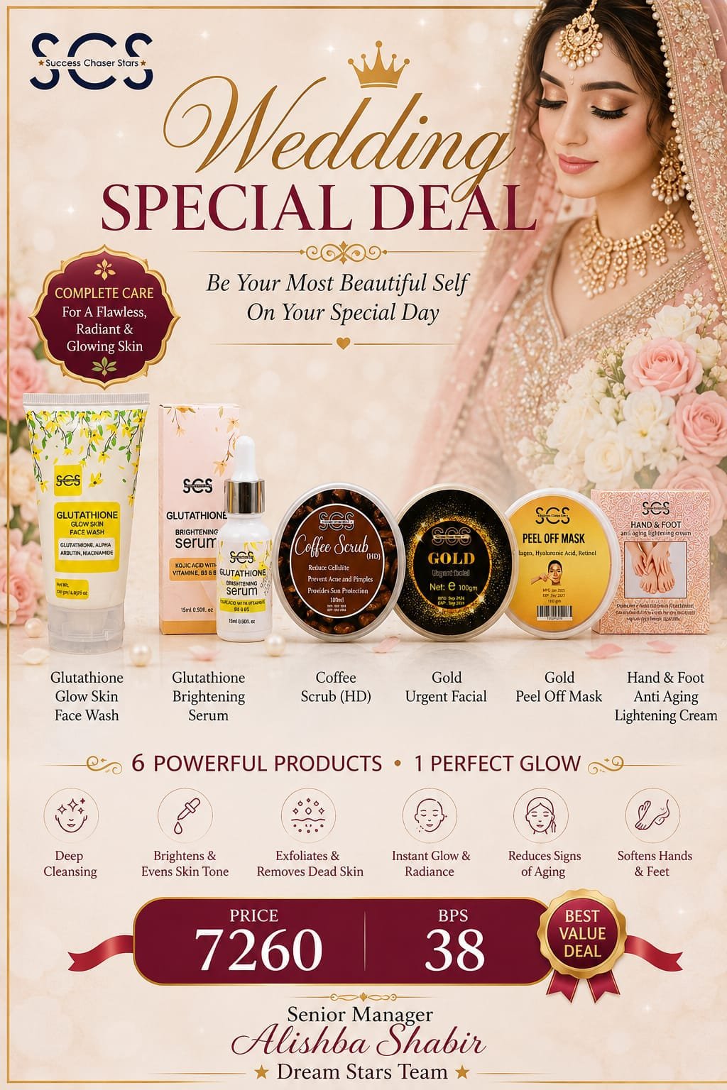 SCS Herbal products with Wonderful Bridal Deals