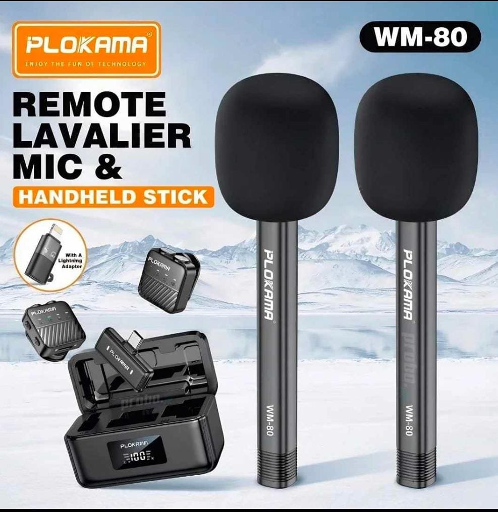 Plokama WM-80 Mic handled stick