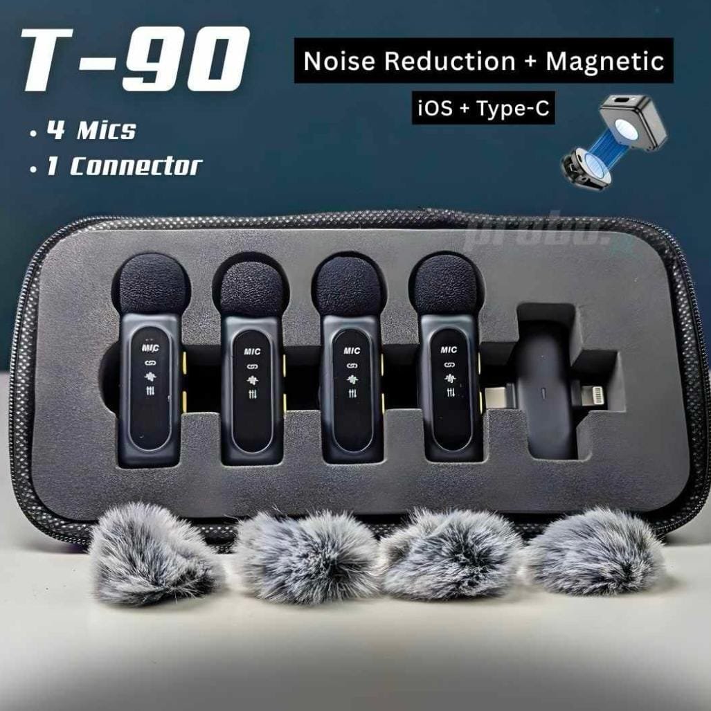 Lavaliere microphone 4 in 1