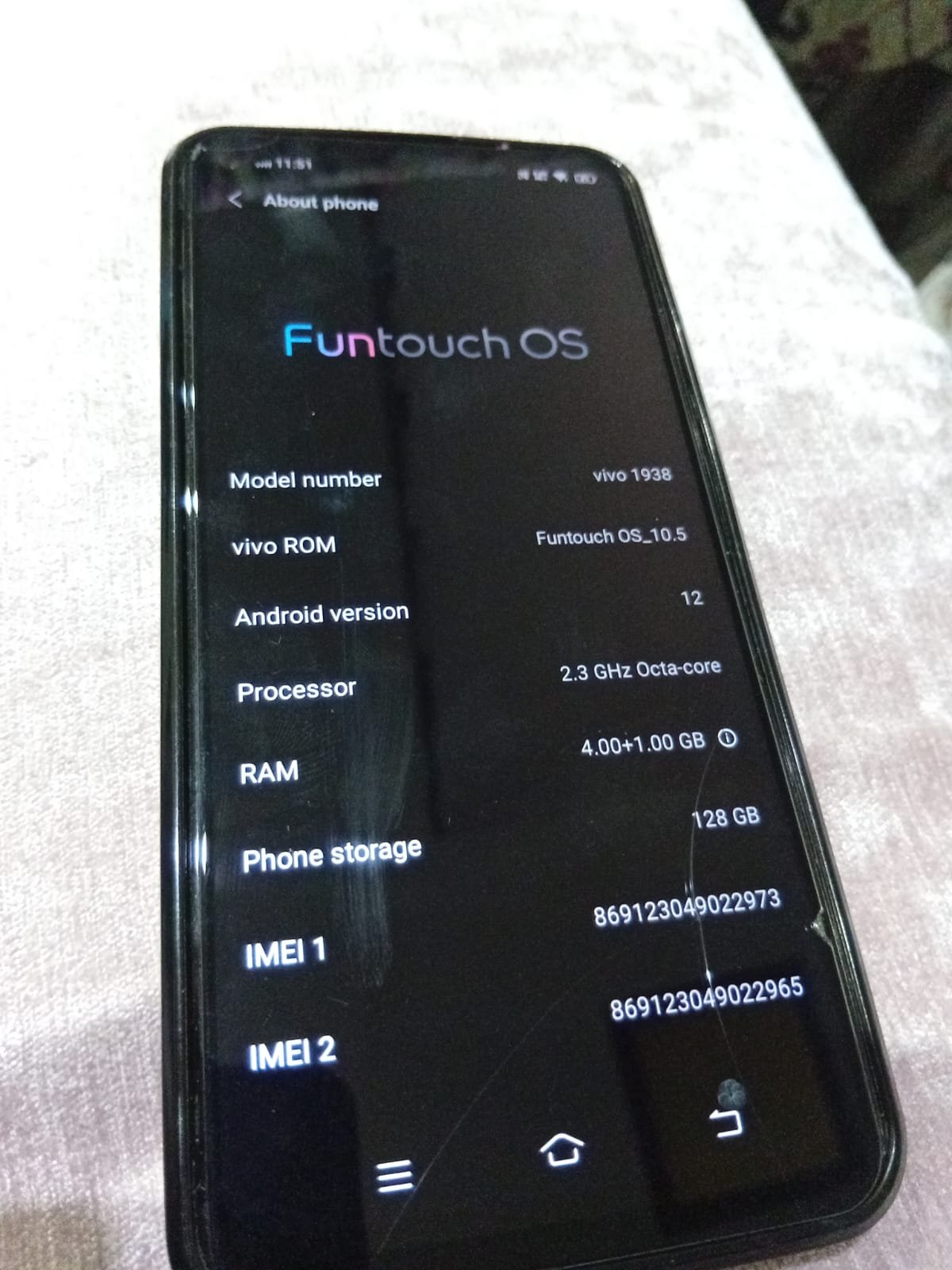 Vivo y30 (4/128) good condition
