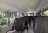 Toyota coaster 5c 29 seater bus available for rent booking
