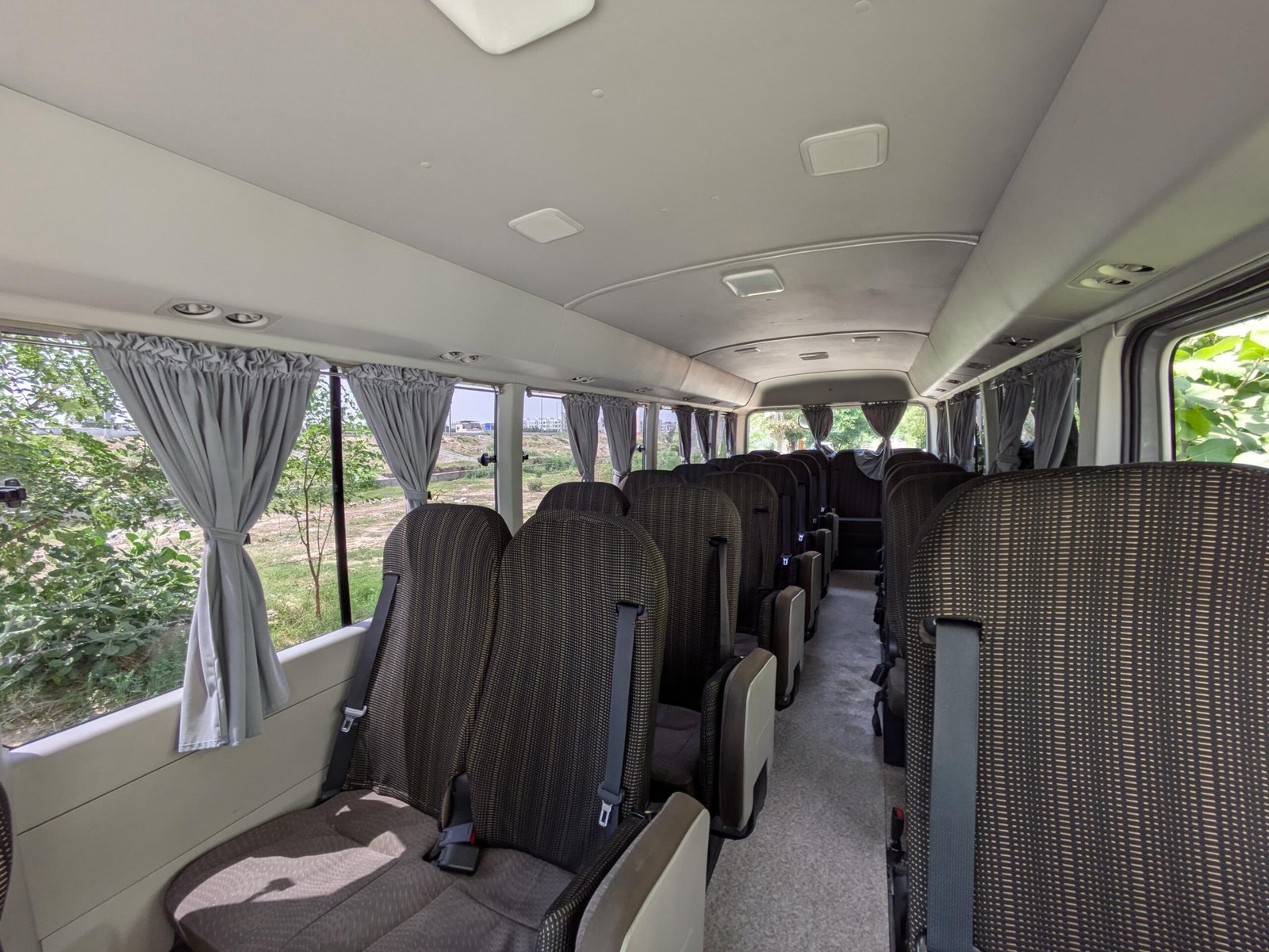 Toyota coaster 5c 29 seater bus available for rent booking