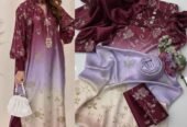 3pc Shamooz Silk Fabric