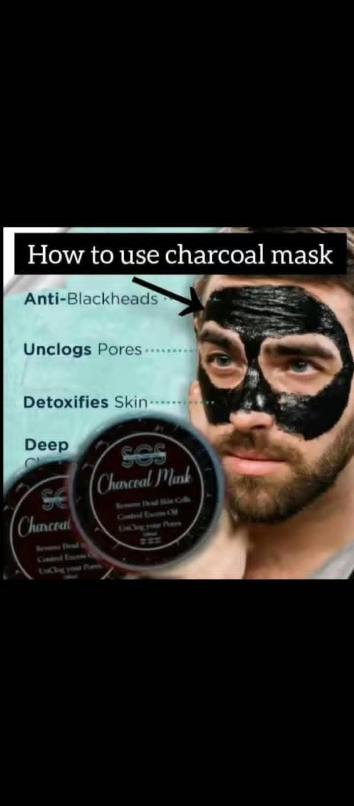 SCS Charcoal Mask
