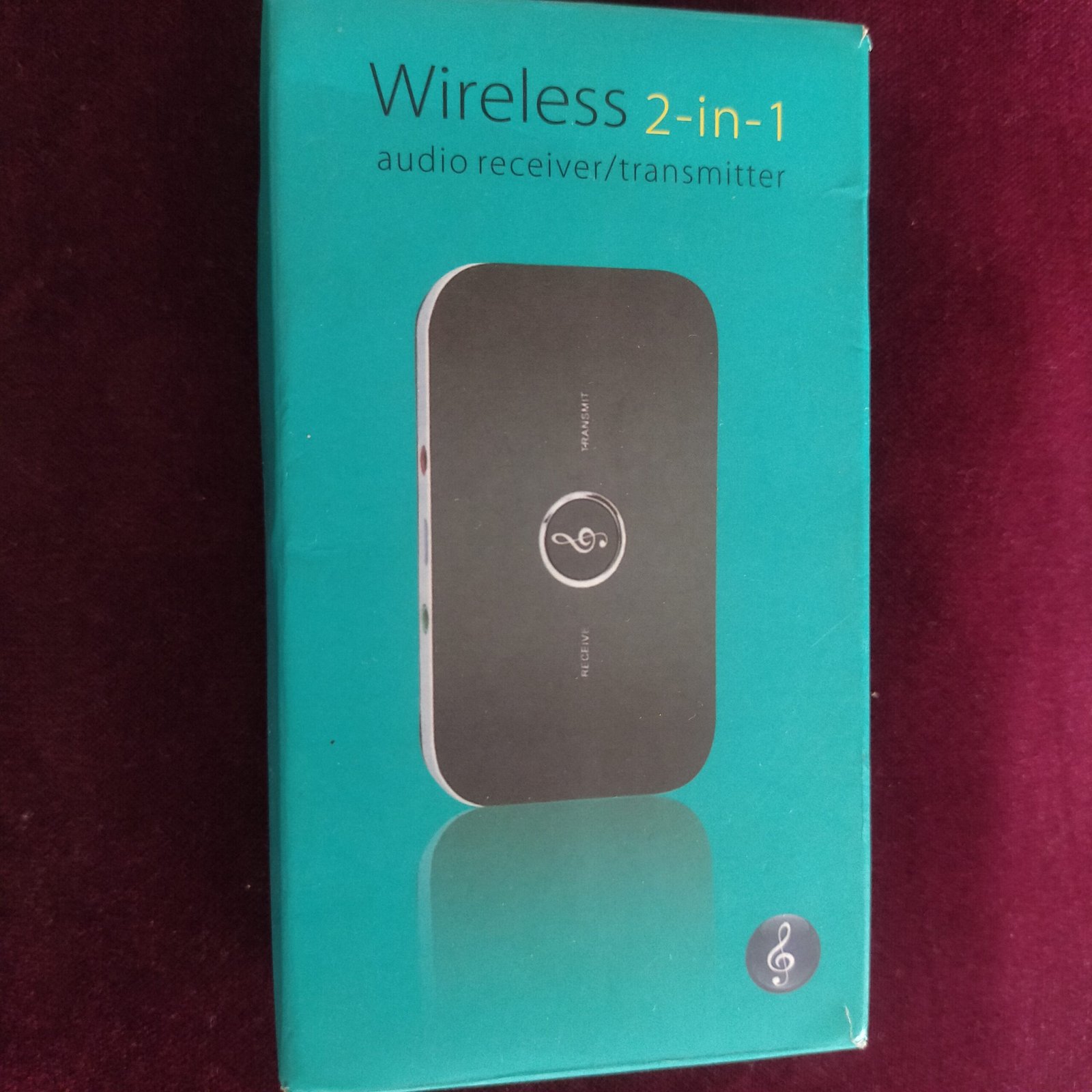 wireless 2 in 1 audio receiver/transmitter