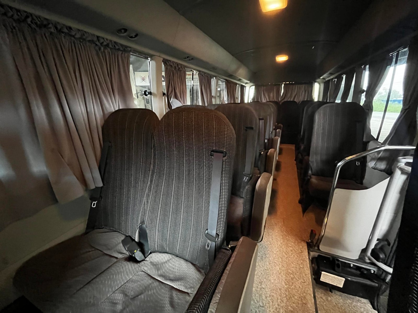 Toyota coaster 5c 29 seater bus available for rent booking