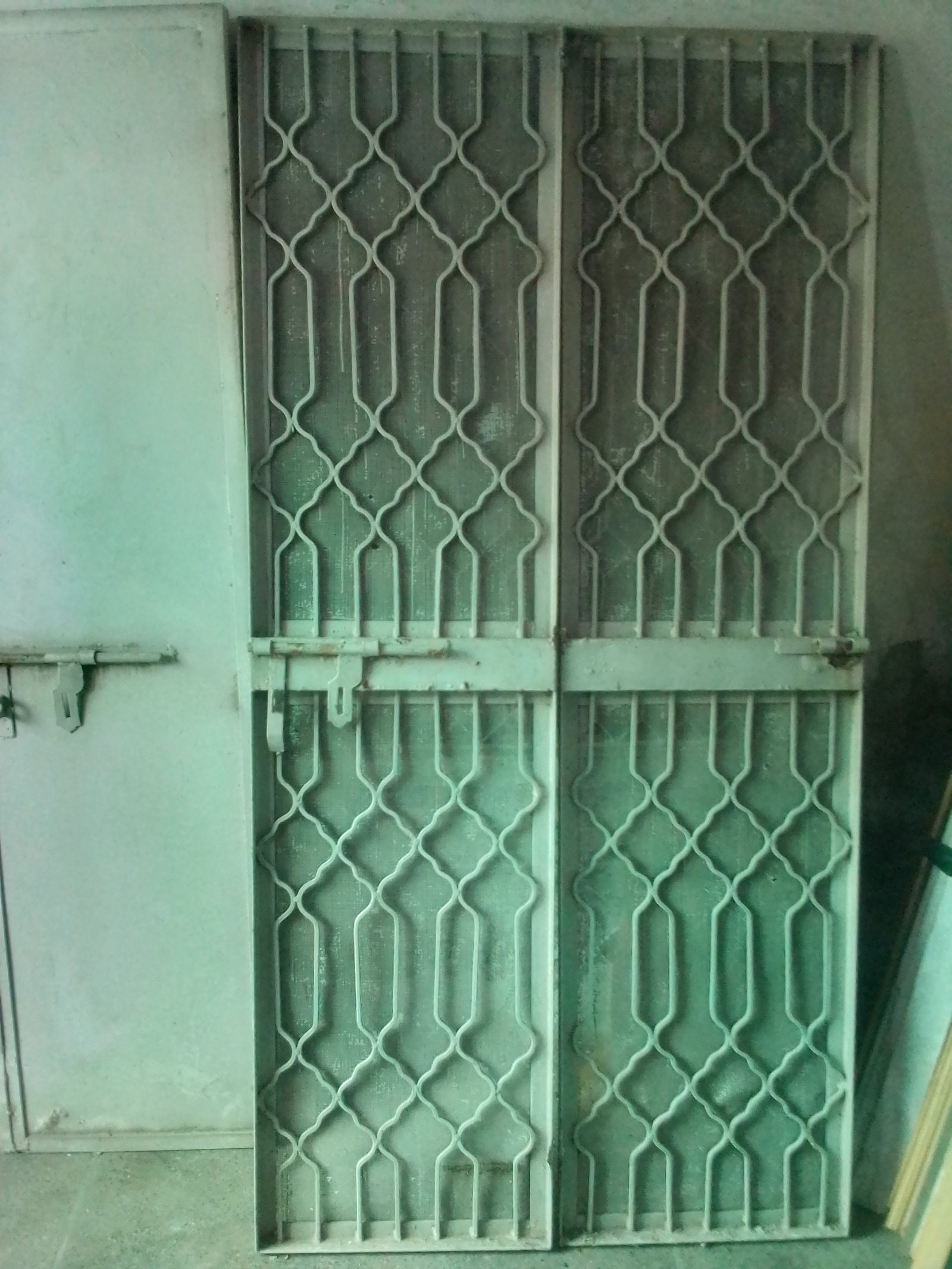 Door/ darwaza and jungla with frame with heavy Guage metal
