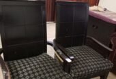 Wooden chairs