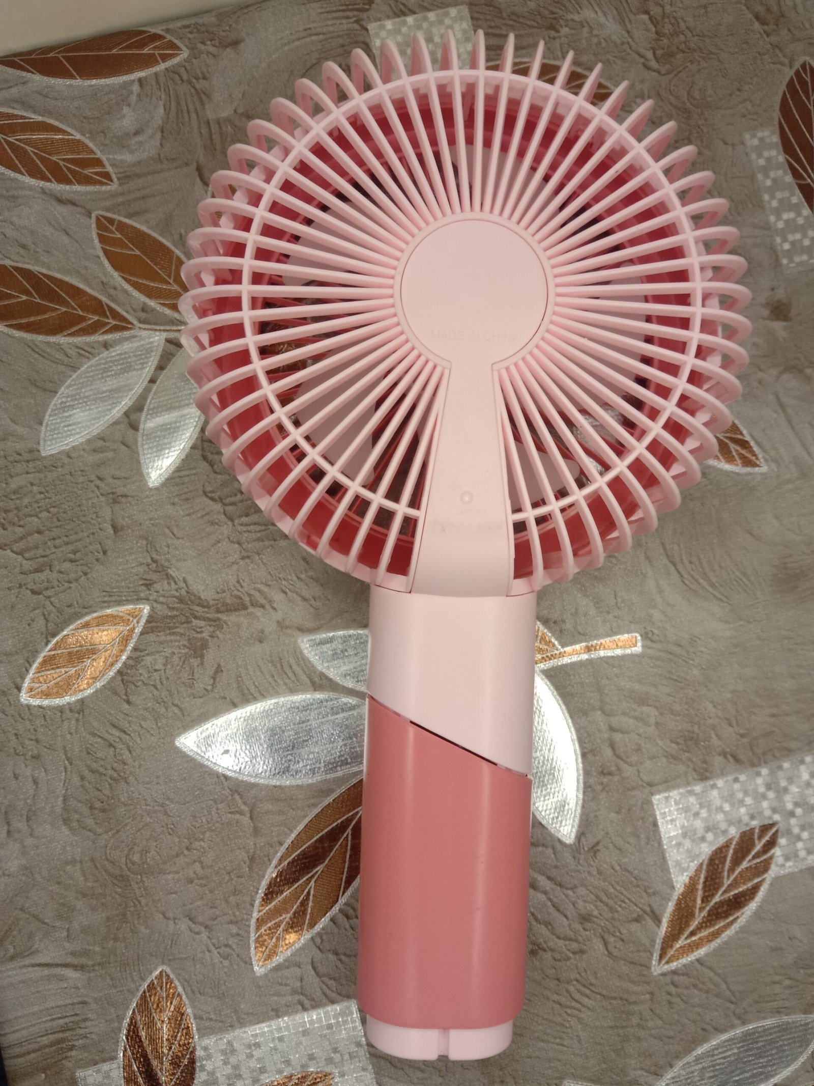 Portable Rechargeable Mini Desk Fan – USB Charging | 3 Speed