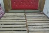 Bed set or showcase for sale urgently