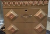 Bed set or showcase for sale urgently