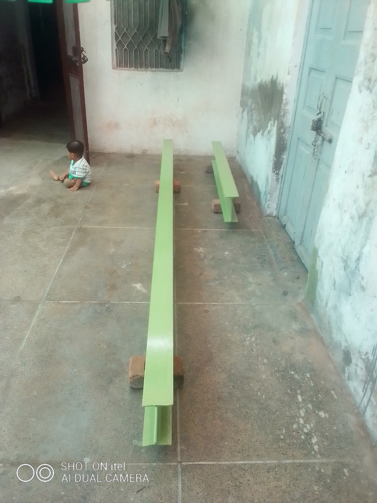 Two Garders loha/steel, 11 feet, 5 feet, heavy Guage 5mm