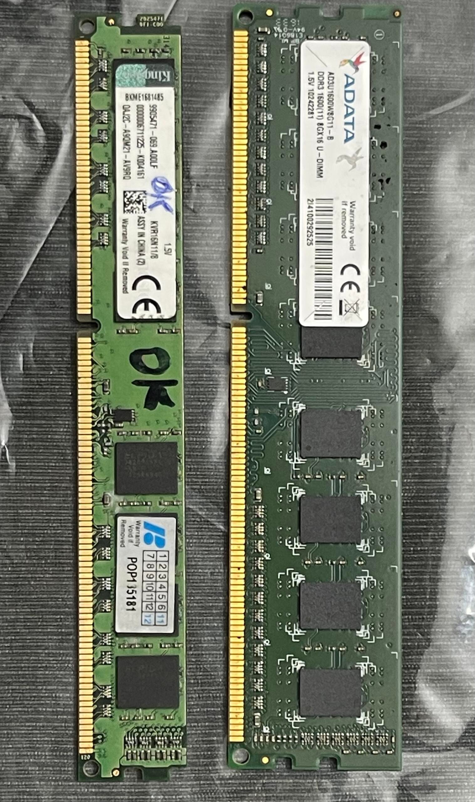 System ram 8gb