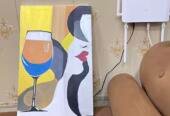 Abstract painting