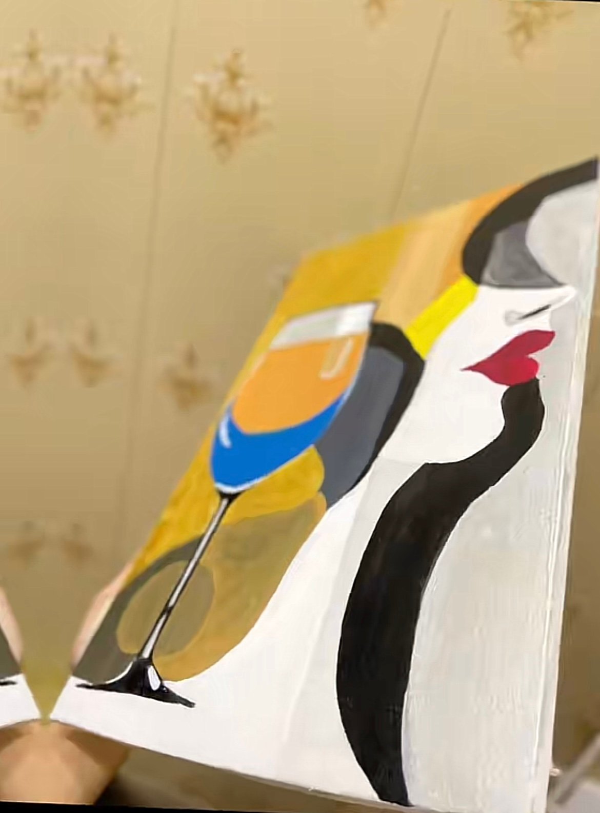 Abstract painting