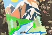 Abstract Nature painting