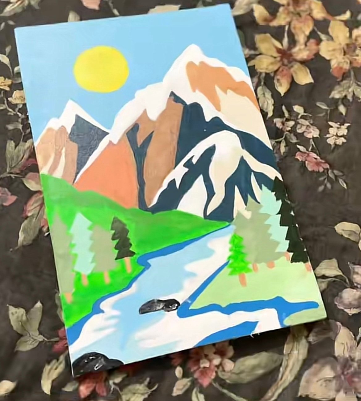 Abstract Nature painting