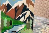 Abstract Nature painting