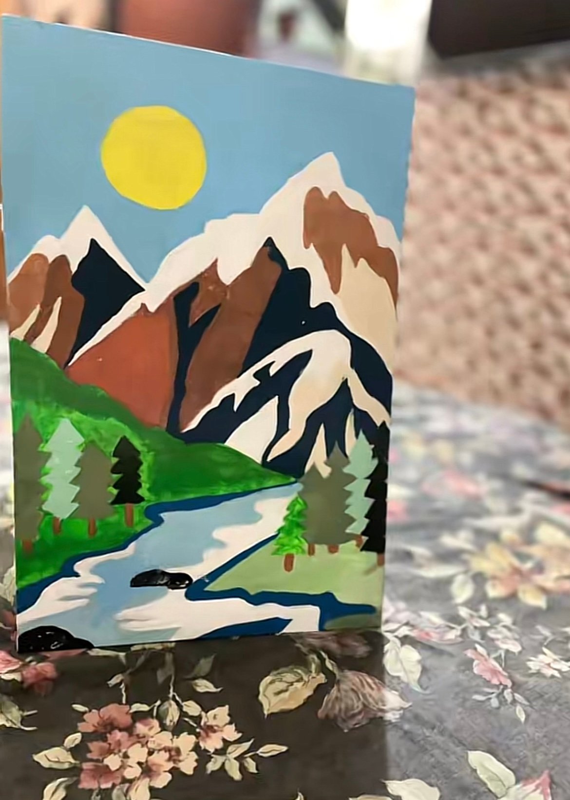 Abstract Nature painting