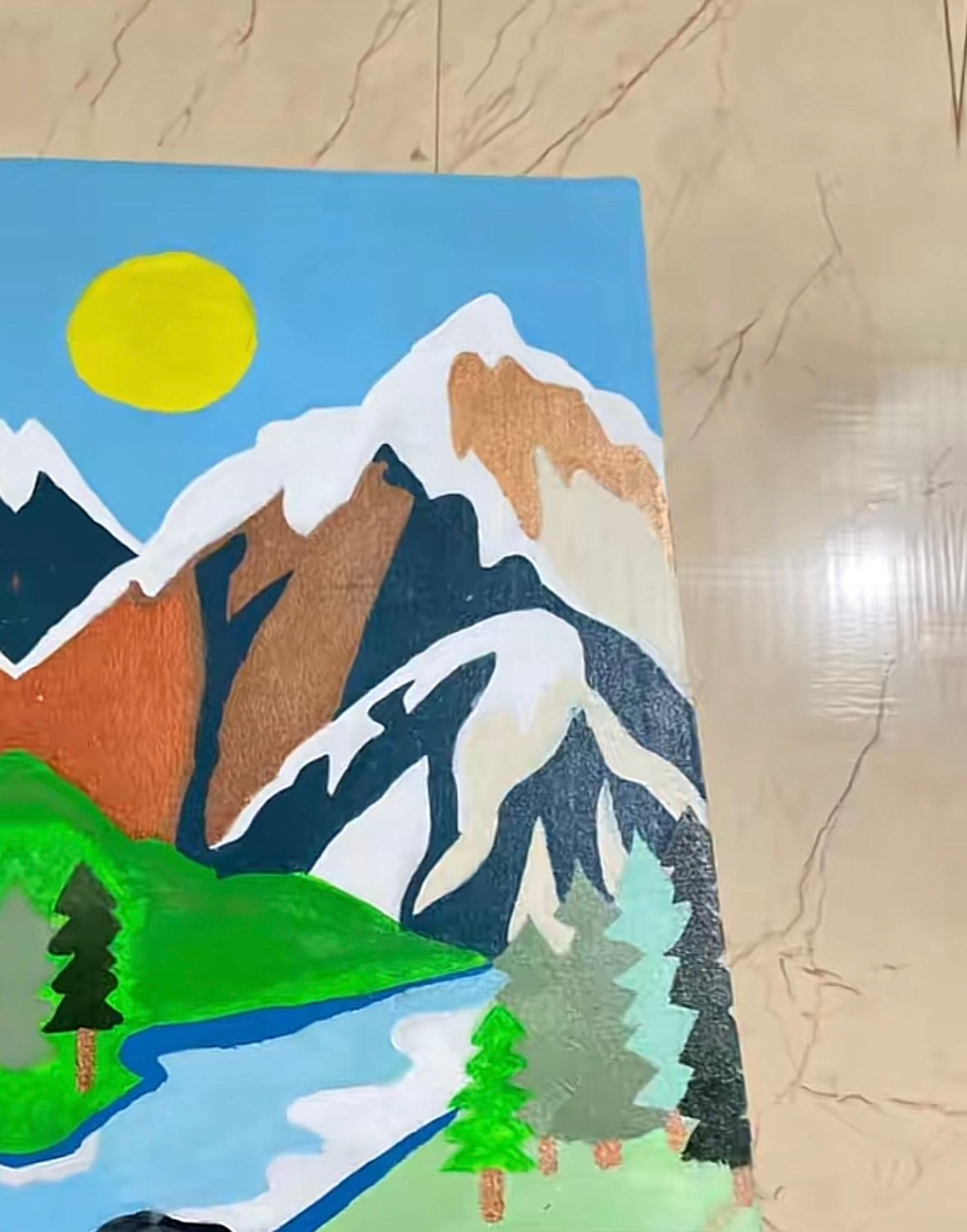 Abstract Nature painting